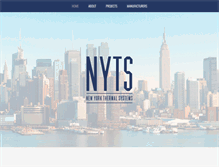 Tablet Screenshot of nythermalsystems.com